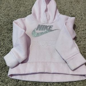Pink toddler Nike hoodie